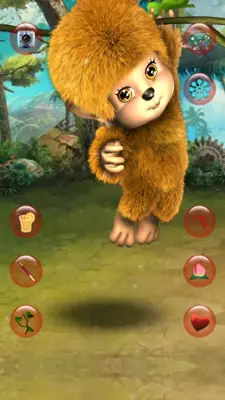 Talking Cute Monkey android App screenshot 3